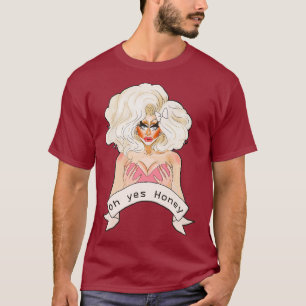Camiseta Arrastre Queen Doll Face Oh sí Honey Premium