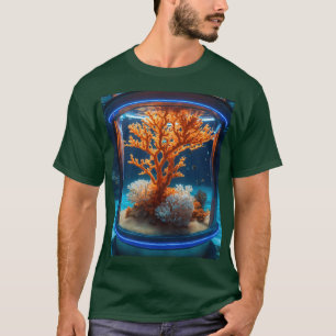 Camiseta Arrecife BioCore - Brillo coral de SciFi
