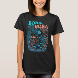 Camiseta Arrecife de coral de Bora Bora