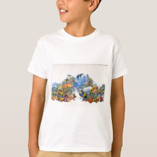 Camiseta Arrecife de coral del camuflaje