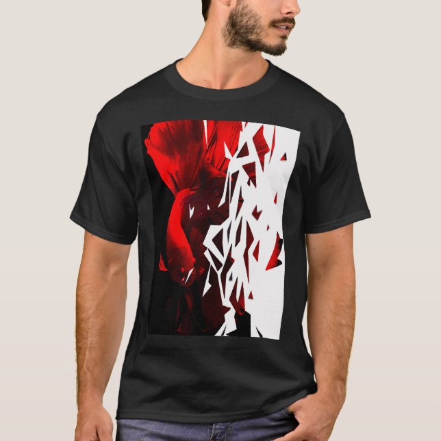 Camiseta arrecife de coral submarino (Anverso)