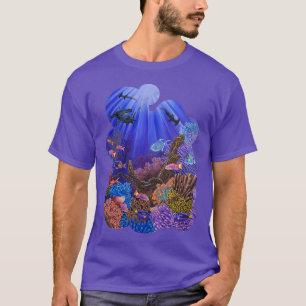 Camiseta Arrecife de coral submarino