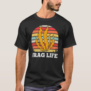 Camiseta Arrecife de Coral Vintage de Frag Life Aquarium Sa