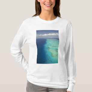 Camiseta Arrecife de la barrera de Malolo frente a la isla 