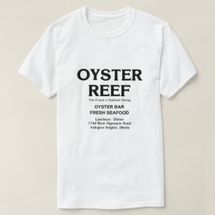 Camiseta Arrecife de Ostras, Comedor de Mariscos, Altos de 