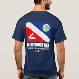Camiseta Arrecife del faro de buceo (sq.)
