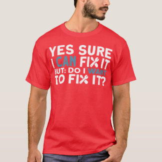 Camiseta Arreglador Mecánico divertido amigo cita de los 70