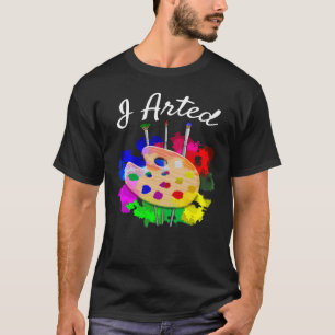 Camiseta Arreglé Cepillos De Artistas Graciosos