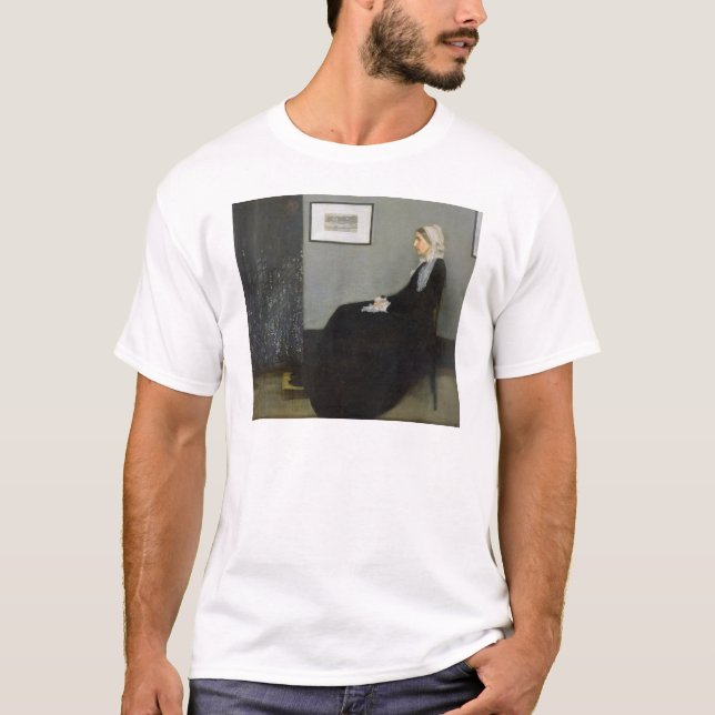 Camiseta Arreglo en No.1 gris y negro (Anverso)