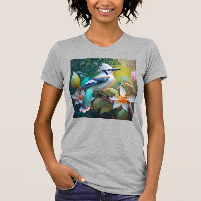 Camiseta Arrendajo Alado de Cresta (Anverso)