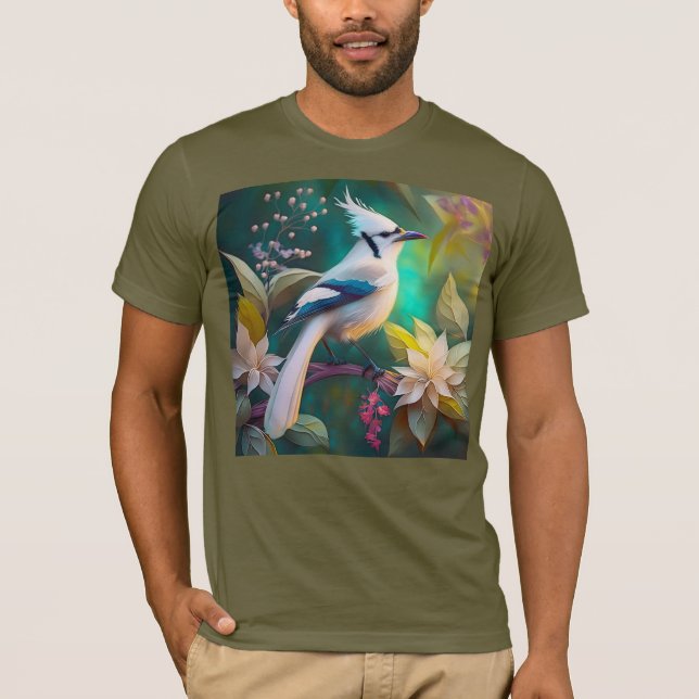 Camiseta Arrendajo Aliblanco de Fantasía (Anverso)