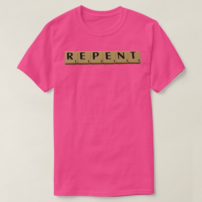 Camiseta Arrepenar (Diseño del anverso)