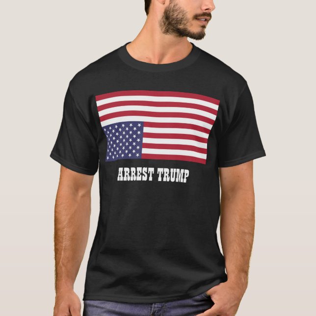 CAMISETA ARREST TRUMP (Anverso)