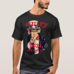 Camiseta Arrestan a Trump, condenado al Tío Sam en 2024<br><div class="desc">Aparato PrimAlaska.</div>