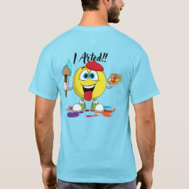Camiseta ¡¡Arresté!! Gracioso profesor de arte y estudiante