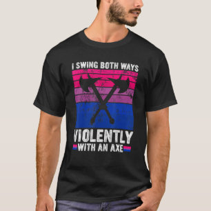 Camiseta Arrezco Ambas Formas Violentamente Con Un Bisexual