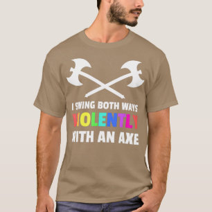Camiseta Arrezco Ambas Formas Violentamente Con Un Lgbt Ax