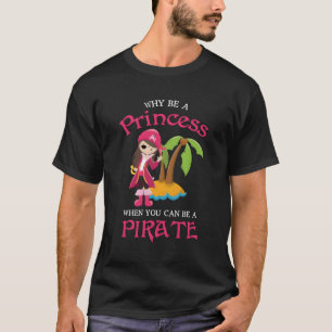 Camiseta ¡Arrggh! Princesa Pirata Por El Pirata