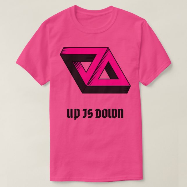 Camiseta arriba abajo (Diseño del anverso)