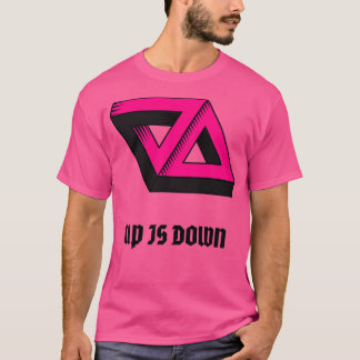Camiseta arriba abajo