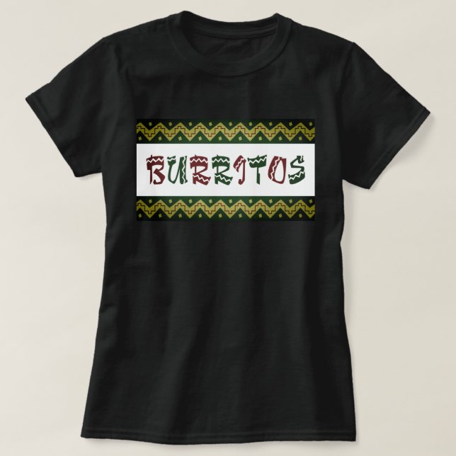 Camiseta arriba burritos (Diseño del anverso)
