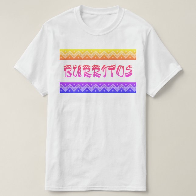 Camiseta arriba burritos (Diseño del anverso)