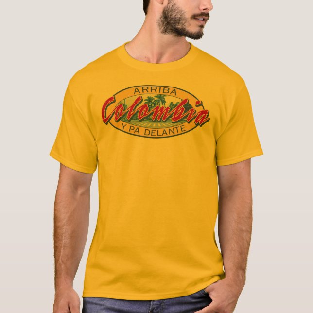 CAMISETA ARRIBA COLOMBIA (Anverso)