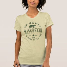 Camiseta Arriba del norte de Wisconsin