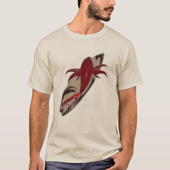 Camiseta arriba del surf (Anverso)