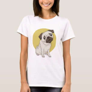 Camiseta Arriba del tanque femenino de la taza con la mano