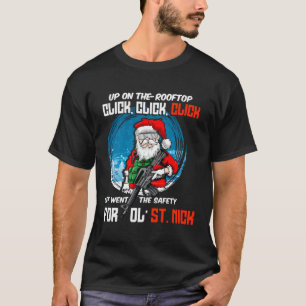 Camiseta Arriba En El Techo Haga Clic En Off Wed La S