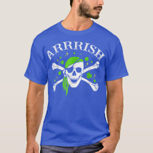 Camiseta Arriba Feliz Chiste Pirata Irlandés St