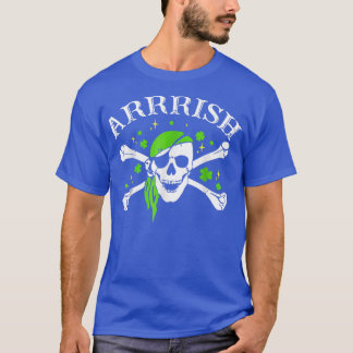 Camiseta Arriba Feliz Chiste Pirata Irlandés St