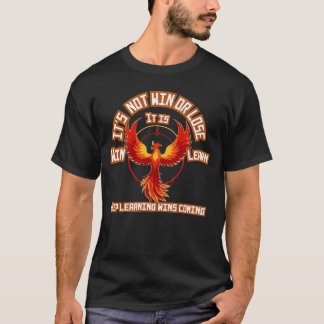 Camiseta Arriba: La filosofía de la victoria y el aprendiza