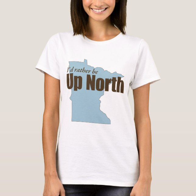 Camiseta Arriba Norte - Minnesota (Anverso)