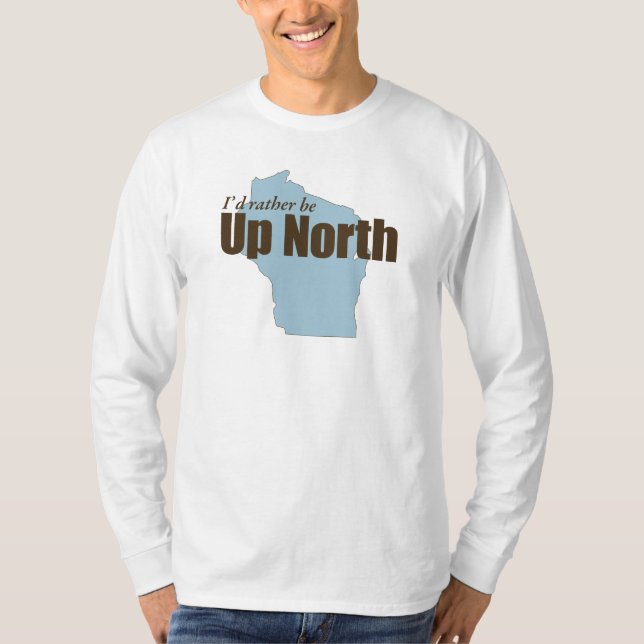 Camiseta Arriba Norte - Wisconsin (Anverso)