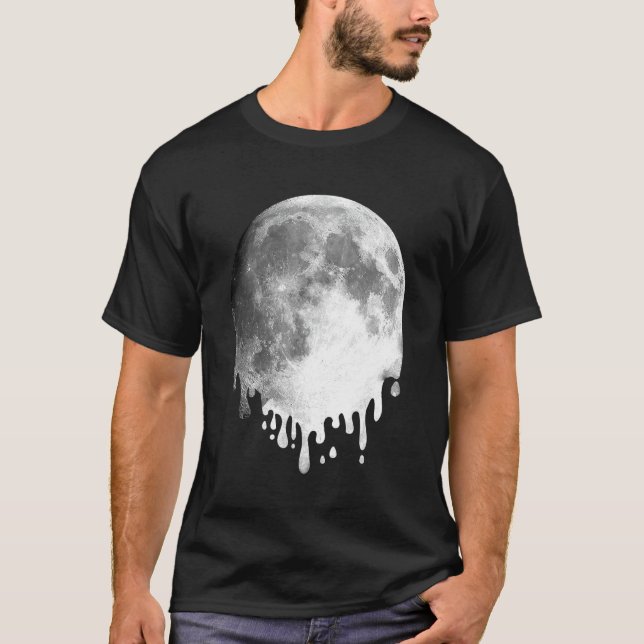 Camiseta Arriendo el espacio de la luna llena de arte (Anverso)