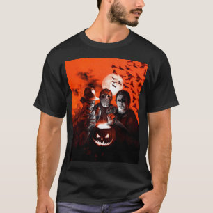 Camiseta Arrival Freddy Jason Murderers Horror Películas 3D