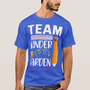 Camiseta Arrnow Rule Pencil Team Kindergarten Student Back