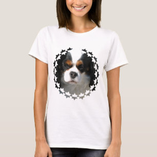 Camiseta arrogante de las señoras del perro del