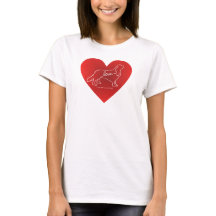 Camiseta arrogante del amor