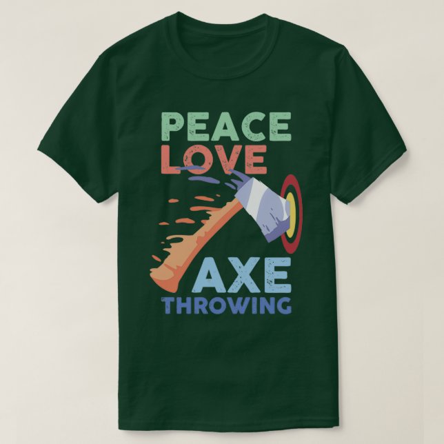 Camiseta Arrojamiento de afecto por paz (Diseño del anverso)