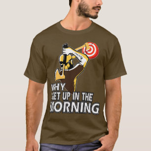 Camiseta Arrojamiento De Ax Para Hombres Hatchet Dards Wood