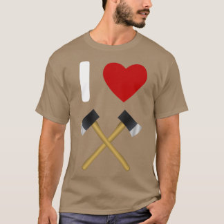 Camiseta Arrojamiento De X Para Hombres Hatchet Dardos Made