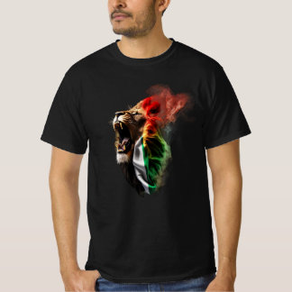 Camiseta Arrojan león de la bandera sudafricana