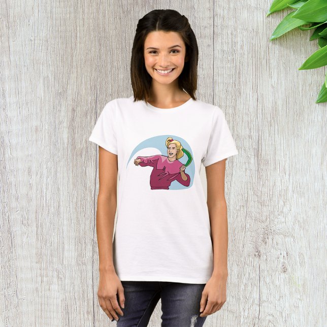 Camiseta Arrojando Un Boomerang (Subido por el creador)