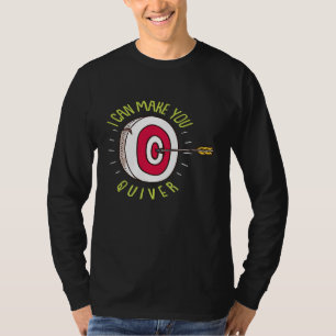 Camiseta Arrojando Y Arrojando Con Quiver Bow Hunt I Archer