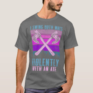 Camiseta Arrojar Ambas Formas Violentamente Con Una Eca