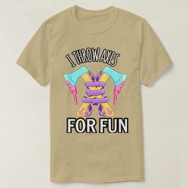 Camiseta Arrojar Ax 6 1 (Diseño del anverso)