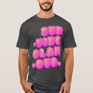 Camiseta Arrojar Glamour Fisher Eleganza Extravaganza